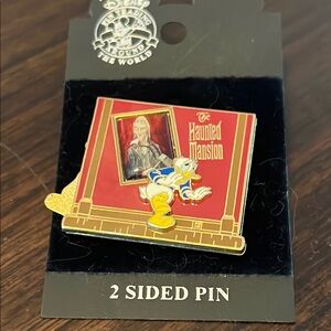 Disney Mickey, Donald, Goofy - Haunted Mansion 2 sided PIN